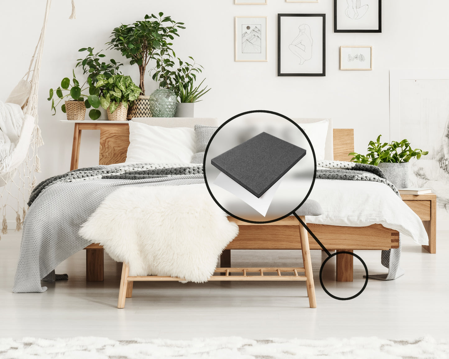 Felt Blanket – Cut to Size (Grey) CB161