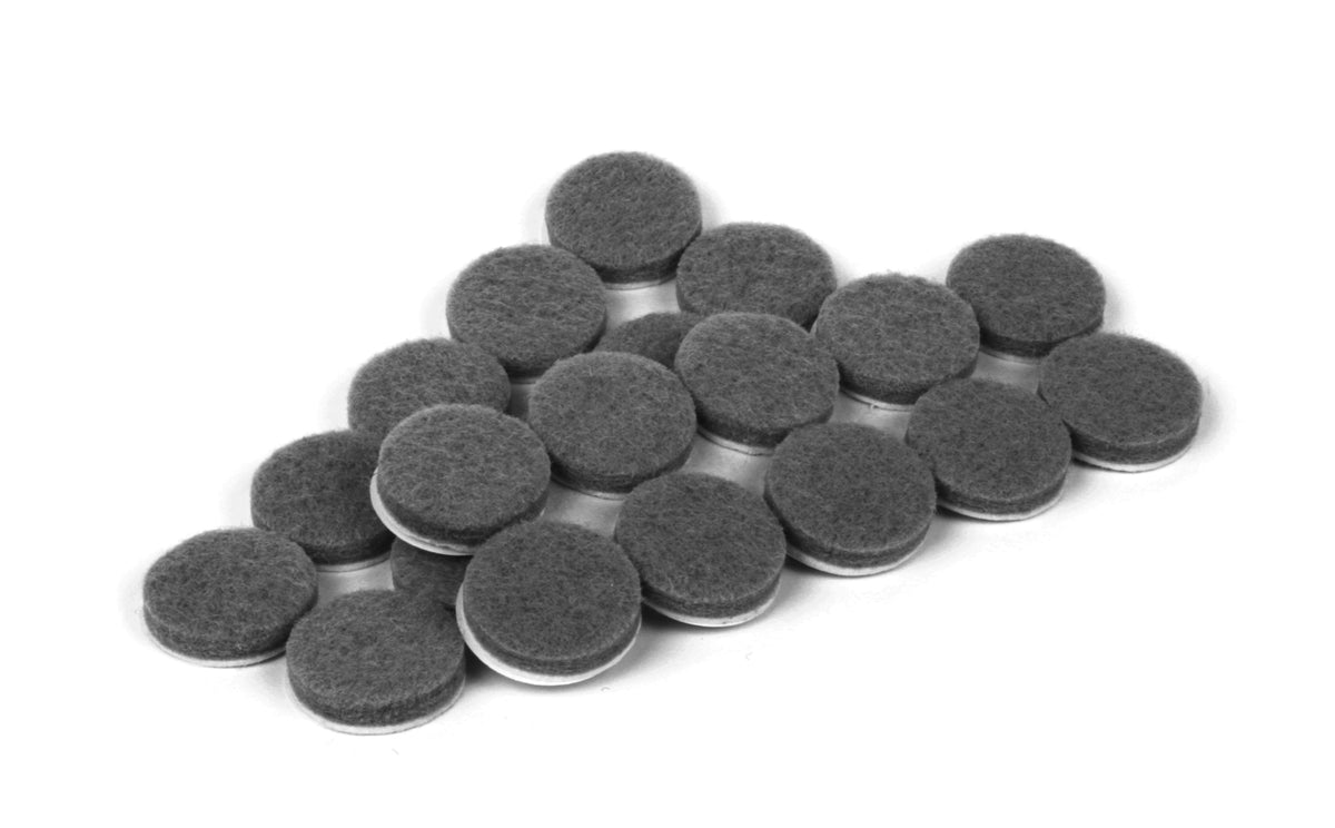 Heavy Duty Self-Adhesive Felt Pads – 19mm CB111