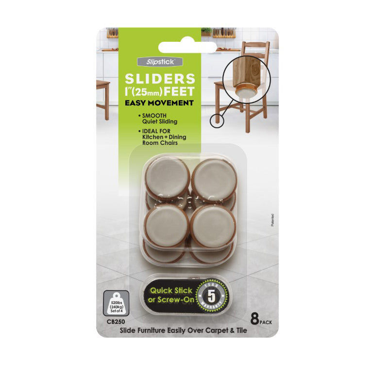 Slipstick Feet – 25mm (Caramel)